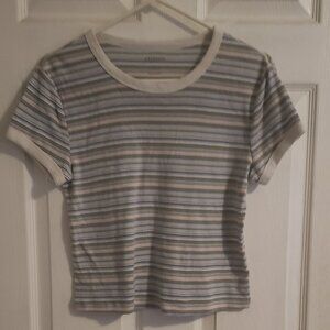 Arizona Jeans Co Women's Striped Shirt - Large